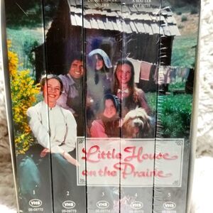 Little House on the prairie VHS set of 5 , all time greatest shows.